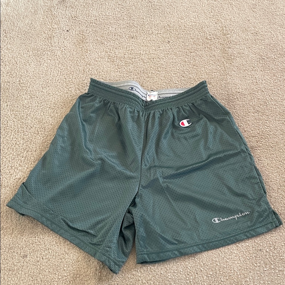 Champion Forest Green Athletic Shorts